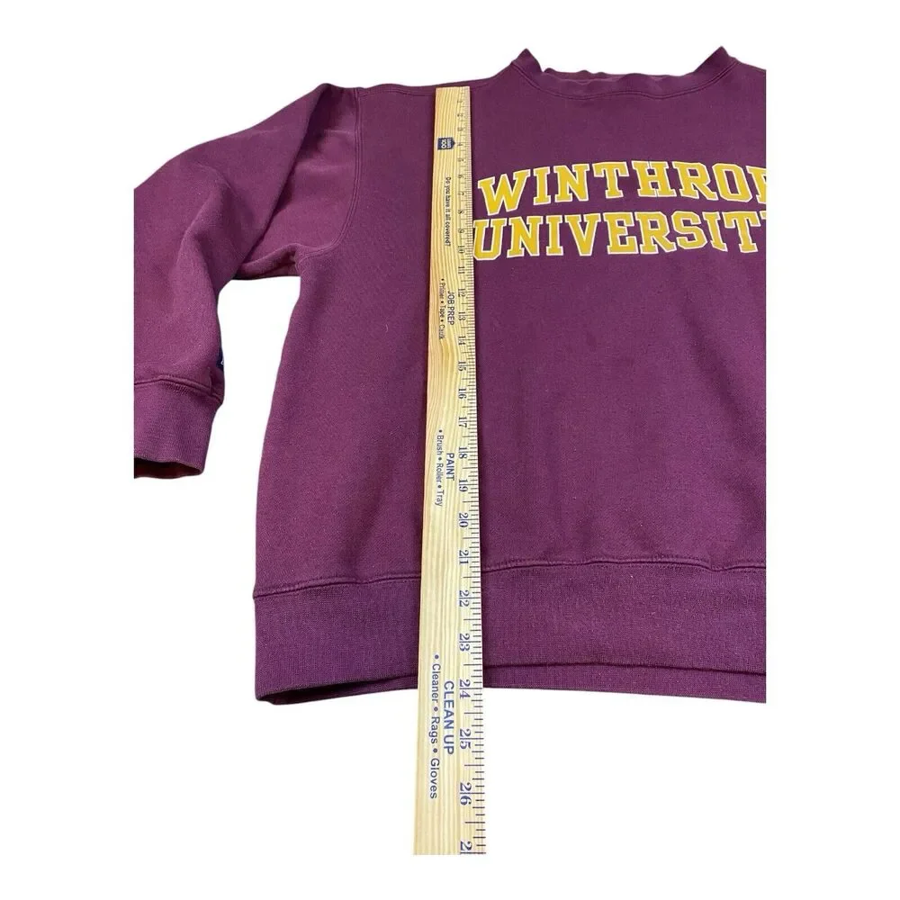Vintage Jansport Winthrop University Pullover Sweatshirt Unisex Size MEDIUM‎ - Picture 6 of 8